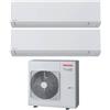 Toshiba - Climatizzatore Toshiba Shorai Edge White split 10000+13000 10+13 Btu RAS-2M14G3AVG-E inverter in R32 in A+++