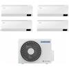 Samsung - Climatizzatore Samsung Cebu Wi-Fi quadri split 7000+9000+12000+12000 btu inverter A++ in R32 AJ080TXJ4KG