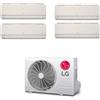 Lg - Climatizzatore LG Artcool Color wifi quadri split 9000+9000+9000+12000 btu inverter MU4R25 in R32 A++