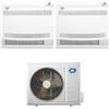Diloc - Climatizzatore console Diloc dual split 9000+9000 btu Wifi Inverter D.OVER214 A++ R-32