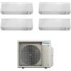 Daikin - Climatizzatore Inverter Daikin Perfera All Seasons Wi-fi Quadri Split 7000+9000+9000+12000 Btu 4MXM68A R-32 A++