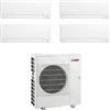 Mitsubishi - Climatizzatore Mitsubishi AY quadri split 9000+9000+9000+12000 btu con inverter in R32 WI-FI incluso in A++ MXZ-4F72VF4