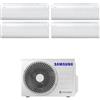 Samsung - Climatizzatore Samsung WindFree Avant S2 wifi quadri split 7000+7000+12000+12000 btu inverter A++ in R32 AJ080TXJ4