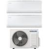 Samsung - Climatizzatore Samsung Cebu S2 Wi-Fi dual split 9000+12000 btu inverter A+++ in R32 AJ040TXJ2KG