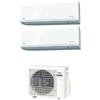Fujitsu - Climatizzatore dual split Fujitsu KN da 9000+12000 btu Wi-fi inverter R32 A++ AOEG14KBCA2