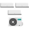 Hisense - Climatizzatore Energy Pro Plus Hisense trial split 9000+9000+9000 btu inverter con wifi 3AMW72U4RJC in A++