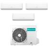 Hisense - Climatizzatore Inverter Hisense Hi Comfort Wi-fi Trial Split 7000+7000+7000 Btu 3AMW72U4RJC R-32 A++