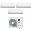 Lg - Climatizzatore LG Libero Smart wifi trial split 9000+9000+12000 btu inverter in R32 MU4R25 A++