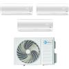Diloc - Climatizzatore Inverter Diloc Over trial split 9000+9000+12000 Btu D.Over321 R 32 A+++ Wi-fi Opzionale