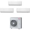 Toshiba - Climatizzatore Toshiba New Seiya trial split 10000+10000+10000 Btu RAS-3M18G3AVG-E inverter in R32 in A+++