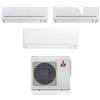 Mitsubishi - Climatizzatore Mitsubishi AP AY trial split 7000+7000+12000 btu inverter in R32 WI-FI incluso in A+++ MXZ-3F54VF3