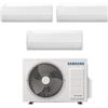 Samsung - Climatizzatore Samsung WindFree Avant S2 wifi trial split 7000 + 9000 + 9000 btu inverter A+++ in R32 AJ052TXJ3KG