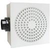 Tecnosystemi - Tecnosystemi Diffusore per condizionatore radiale in metallo verniciato bianco completo di serranda e plenum ribassato