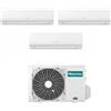 Hisense - Climatizzatore New Energy Hisense trial split 7000+7000+7000 btu inverter Wifi 3AMW52U4RJC A++ R32