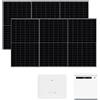 Goodwe - Impianto Kit fotovoltaico Goodwe con Inverter da 6 kw completo di batteria di accumulo e 15 Pannelli fotovoltaici Ja Solar