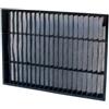 Tecnosystemi - Tecnosystemi Filtro di ricambio per griglia di ripresa in plastica ABS bianca - con e senza plenum integrato