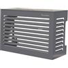 Tecnosystemi - Tecnosystemi TS-COVER protezione estetica per unità esterne con tetto piano grigio