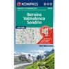MAIRDUMONT KOMPASS Wanderkarte 93 Bernina, Valmalenco, Sondrio 1:50.000: Wander- und Fahrradkarte in einem - inklusive Offline-Verwendung in der KOMPASS-App. Wander-& Radwege. Skitouren. Langlaufen. Reiten.