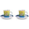 Egan Set, Porcellana, Avorio, Small, 2 unità