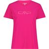 Cmp Woman Co T-Shirt Fucsia Donna