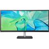Acer CB343CUR Monitor PC 86,4 cm (34") 3440 x 1440 Pixel UltraWide Quad HD LED Nero, Argento [UM.CB3EE.001]