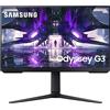 Samsung LS24AG30ANU Monitor PC 61 cm [24] 1920 x 1080 Pixel Full HD LED Nero (Samsung Gaming G30A 24 1920x1) [LS24AG30ANUXEN]