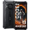 Blackview BV6200 13000mAh Rugged Smartphone 6.56'' 8GB+64GB(1TB TF) Android 13