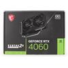 MSI Scheda grafica MSI GeForce RTX 4060 VENTUS 2X BLACK 8G OC GDDR6 17Gbps NUOVA