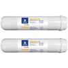 Scatola 2 filtri in linea Swan 12" carbone + Ag