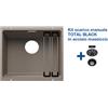 Blanco ETAGON 500-U Tartufo + Set Total Black 2522234