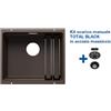 Blanco ETAGON 500-U Caffè + Set Total Black 2522236