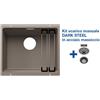 Blanco ETAGON 500-U Tartufo + Set Dark Steel 4522234