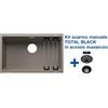 Blanco ETAGON 700-U Tartufo + Set Total Black - 2525174