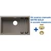 Blanco ETAGON 700-U Tartufo + Set Satin Gold 3525174