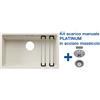 Blanco ETAGON 700-U Soft White + Set Platinum 5527078
