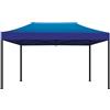 FRANKYSTAR Kebon Tenda/Gazebo per Giardino 3X4,5 e 3x6 Impermeabile Pieghevole Per Fiere Mercati (3x4,5, Blu)