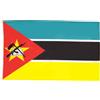 AZ FLAG - Bandiera Mozambico - 150 x 90 cm - Poliestere leggero - Bandiera Mozambicana con occhielli metallici incorporati - 80 g