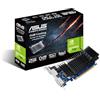 ASUS NVIDIA GeForce GT 730, Scheda Grafica, 2GB GDDR5, PCIe 2.0, HDMI, DVI, D-Sub, Supporta Fino a 3 Monitor, Design a due Slot, Ridotto Consumo Energetico, GPU Tweak II, Blu/Nero