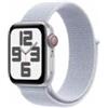 Apple Watch SE GPS + Cellular 40mm Argento Cassa Alluminio con Cinturino Sport Loop Nuvola Blu - MXGE3QL/A