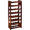 MEETING Cantinetta legno 32 posti legno scuro cm 45x25x100h