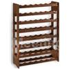 MEETING Cantinetta legno scuro 56 posti cm 67x25x100h