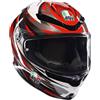 Agv casco integrale K6 S E2206 Reeval - White Red Grey