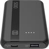 Cellularline Batteria portatile Cellular Line PBENTRY5000K Powerbank 5000mAh Nero [PBENTRY5000K]