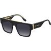 Marc Jacobs Marc 757/S Occhiali da Sole, Black Pattern Grey, 54 Uomo