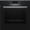 Bosch Forno Elettrico da Incasso Ventilato Multifunzione con Grill Idrolitico + Pirolitico 71 Litri 60 cm Classe A+ colore Nero - HBA171BB3 Serie 2