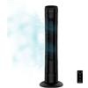 Cecotec Ventilatore a Torre EnergySilence 9090 Skyline, 45 W, 40'' (102 cm) di Altezza, Oscillante, Motore in Rame, 3 velocità, Digitale con Telecomando e Timer, Nero