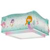 Dalber Lampada da soffitto plafoniera per bambini Mermaids Sirene