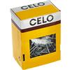 Celo 9440Vlox200 - Vite per legno Velox filettatura completa testa svasata stampata, diametro: 4 x 40 mm, zincato, 200 pezzi