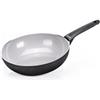 Moneta Futura Wok 28cm rivestimento naturale FineGres (NO PFAS) anche per induzione di Moneta