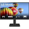 LG Monitor Schermo da 24" Full HD Led IPS Pc 100Hz 1ms Casse Integrate HDMI